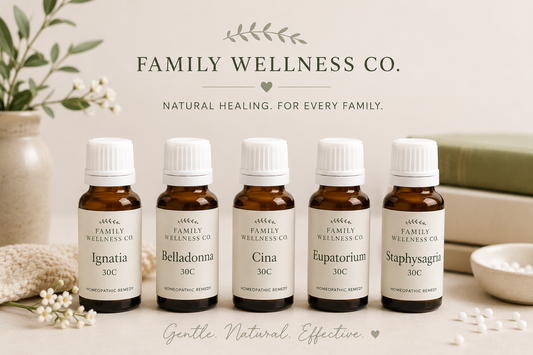 Why I Created the Homeopathic Family First Aid Handbook & 40 Remedy Kit