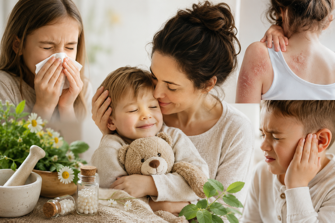 Can Homeopathy Help with Recurring Ear Infections, Eczema, and Allergies?