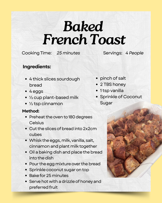 Easy Baked French Toast