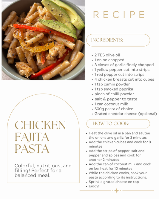 Chicken Fajita Pasta