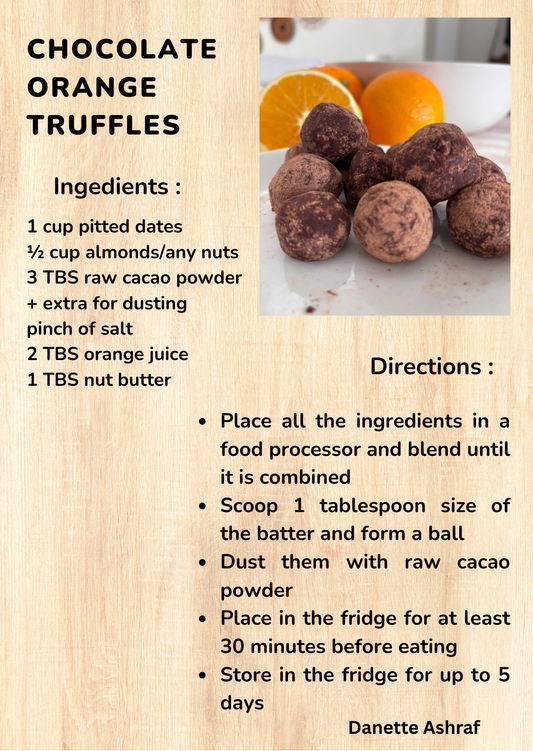 Chocolate Orange Truffles