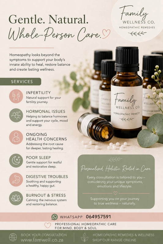 Natural Wellness Guidance Session.  Online or In-Person