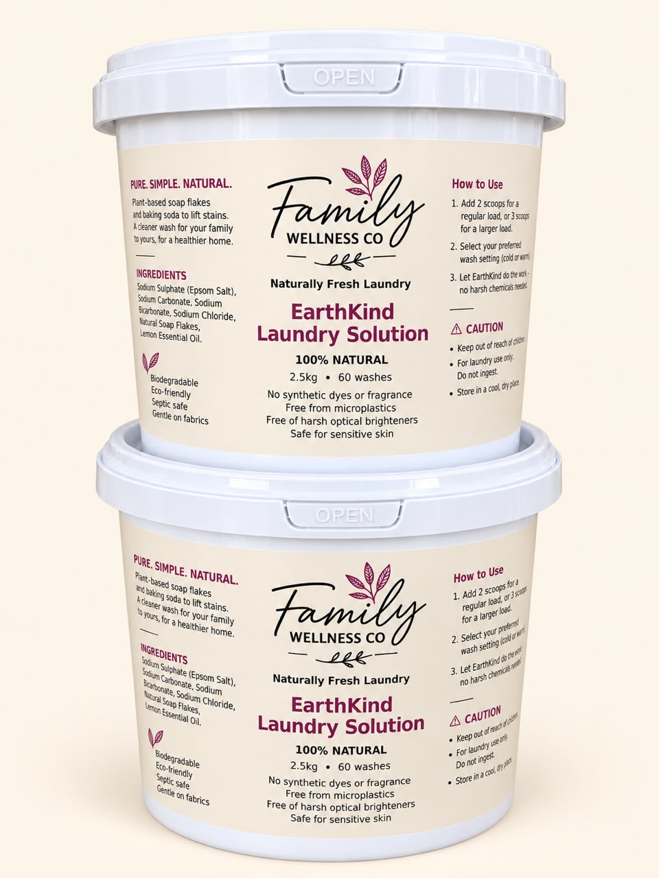 EarthKind Laundry Solution 2.5KG